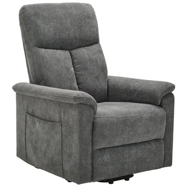 Cantus RELAXAČNÍ KŘESLO, textil, šedá