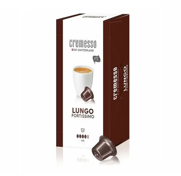 Cremesso Lungo Fortissimo kávové kapsle 16 ks