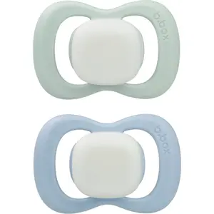B.Box Glow 0-6m dudlík Sky/Sage 2 ks