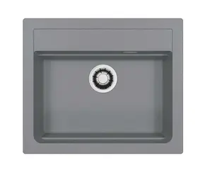 Alveus Atrox - Granitový dřez 59x50 cm, Quick-Close, stone 1149202