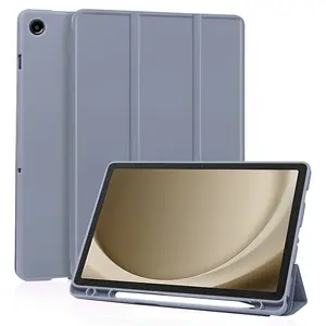 Techsuit Flex Trifold pouzdro, Samsung Galaxy Tab A11 Plus / A9 Plus, fialové