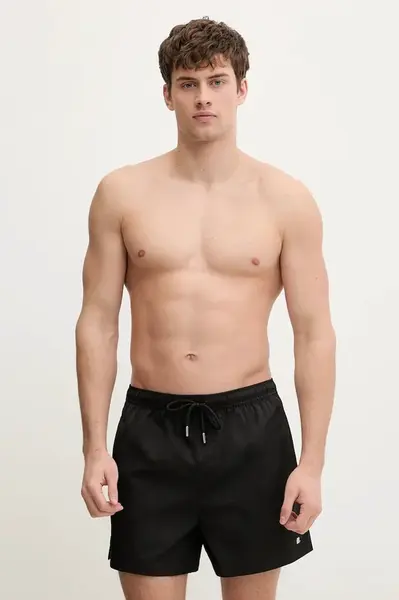 Plavkové šortky Karl Lagerfeld KL METAL