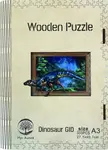 Puzzle Dinosaurus A3, dřevěné, svítící