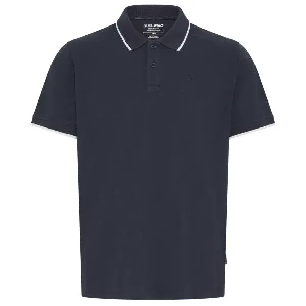 BLEND BHEDIN Pánské polotričko, tmavě modrá, velikost