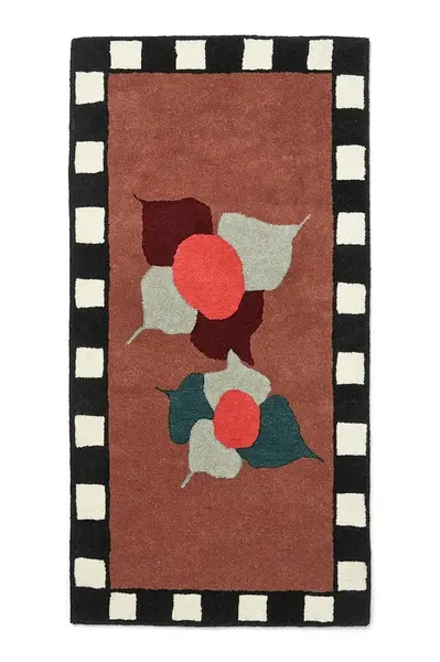 Vlnený koberec Bongusta Chess 140 x 70 cm