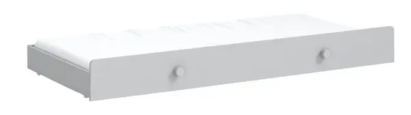 Přistýlka/zásuvka pod dětskou postel 100x200cm simba - šedá