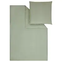 Bugatti POVLEČENÍ, makosatén, šalvějově zelená, 135/200 cm