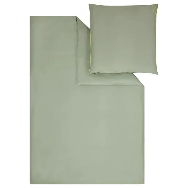 Bugatti POVLEČENÍ, makosatén, šalvějově zelená, 135/200 cm