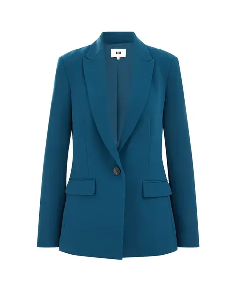 WE Fashion Blejzer  petrolejová