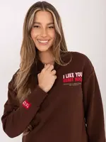 Dámská mikina s potiskem medvídka