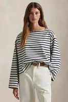 Bavlnené tričko s dlhým rukávom Polo Ralph Lauren