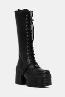 Kožené čižmy New Rock CRUST NEGRO, TOWER MAX