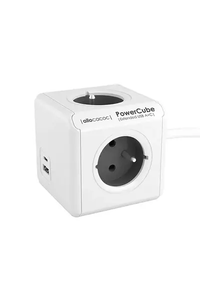 Zásuvka PowerCube PowerCube Extended USB A+C FR 1,5 m