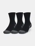 Súprava troch párov ponožiek Under Armour UA Performance Cotton 3p Mid