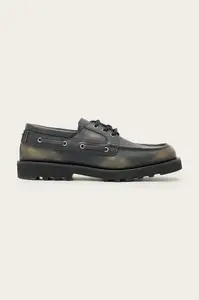 AllSaints Kožené poltopánky AllSaints Skiff Shoe