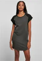 Women's dress Raglan Tee gray/black