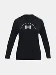 Mikina Under Armour Tech Graphic LS Hoodie-BLK