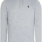 V4011 DEWBERRY MEN'S HOODED SWEATSHIRT-GREY