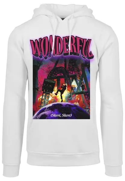 Gorgeous hoodie in white