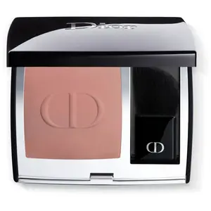 DIOR Rouge Blush kompaktná lícenkaso štetcom a zrkadielkom odtieň 100 Nude Look (Matte) 6 g