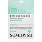 Some By Mi Clinical Solution AHA∙BHA∙PHA Calming Care Mask upokojujúca plátienková maska pre problematickú pleť 20 g