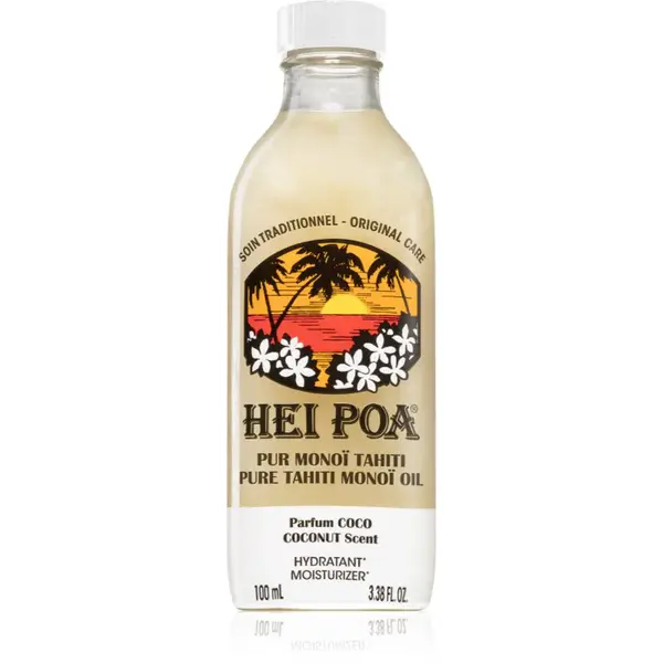Hei Poa Pure Tahiti Monoï Oil Coconut multifunkčný olej na telo a vlasy 100 ml