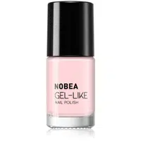 NOBEA Day-to-Day Gel-like Nail Polish lak na nechty s gélovým efektom odtieň Mademoiselle nude #N48 6 ml