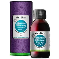 VIRIDIAN Elderberry Extract + Vitamin C Organic 100 ml