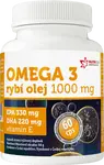 NUTRICIUS Omega 3 Rybí olej 1000mg EPA330mg/DHA220mg 60 kapsúl