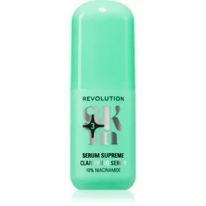 Revolution Skincare Clearly Clarify 10% Niacinamide Serum Clarifying Serum rozjasňujúce sérum proti nedokonalostiam pleti 30 ml