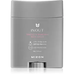 Mizon Inout Smooth Mineral Sun Stick minerálny ochranný krém na tvár a citlivé partie v tyčinke SPF 50+ 26 g