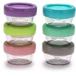 Melii Glass Food Container úložný box na potraviny 6x59 ml