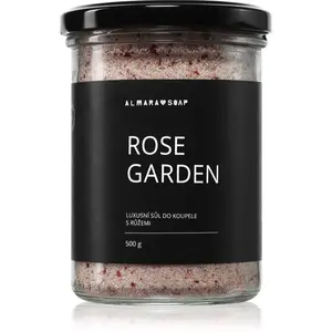 Almara Soap Bath Salt relaxačná soľ do kúpeľa s vôňou Rose Garden 450 g