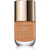 Clarins Everlasting Youth Fluid Foundation rozjasňujúci make-up SPF 15 odtieň 112 Amber 30 ml