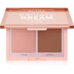 Astra Make-up Private Dream Palette Blush and Bronzer bronzer a lícenka odtieň 02 posh 7 g