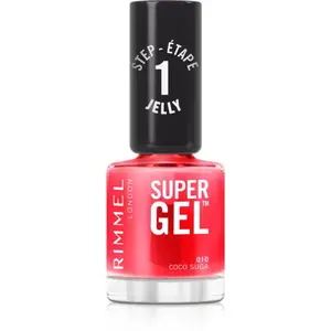 Rimmel Super Gel gélový lak na nechty bez použitia UV/LED lampy odtieň 010 Coco Suga 12 ml