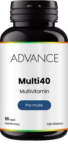 ADVANCE Multi40 pre mužov - multivitamín 90 kapsúl