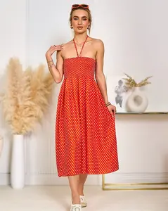 Resti Women's knee-length polka dot dress