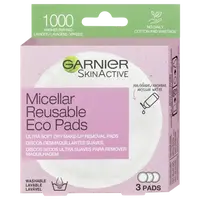 GARNIER Znovu použiteľné odličovacie tampóny Eco Pads 3 ks