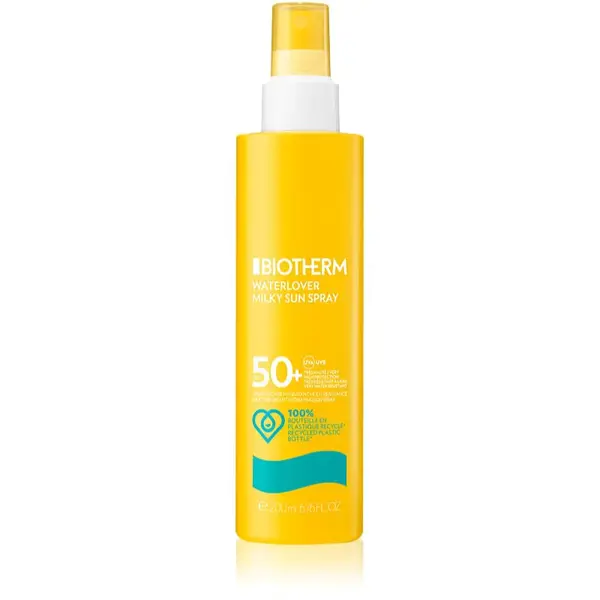 Biotherm Waterlover Milky Sun Spray SPF 50+ opaľovací krém SPF 50+ 200 ml