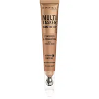 Rimmel Multi-Tasker Wake Me Up make-up a korektor pre rozjasnenie pleti odtieň 65 Rose Honey 20 ml