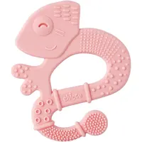 Chicco Super Soft Chameleon hryzadielko Pink 2 m+ 1 ks