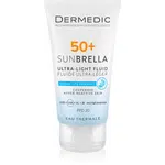 Dermedic Sunbrella emulzia na opaľovanie SPF 50+ pre citlivú pleť 40 ml