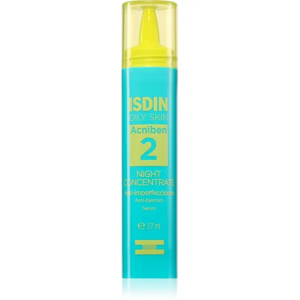 ISDIN Acniben 2 nočné sérum pre mastnú pleť 27 ml