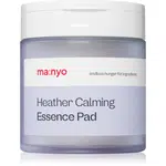 ma:nyo Heather Calming Essence Pad upokojujúce vankúšiky pre citlivú a suchú pleť 60 ks