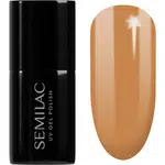 Semilac UV Hybrid Pastelowe Neony gélový lak na nechty s použitím UV/LED lampy odtieň 600 Apricot Crush 7 ml