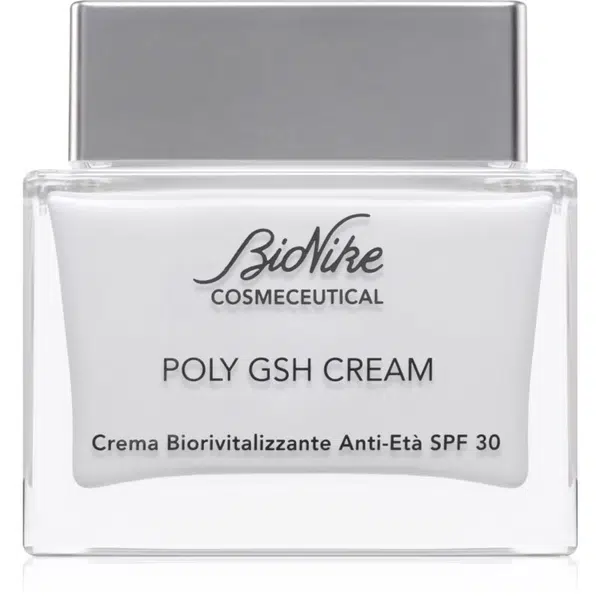 BioNike Cosmeceutical POLY GSH CREAM obnovujúcí krém proti starnutiu pleti SPF 30 50 ml