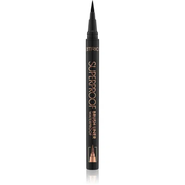 Catrice Superproof vodeodolné očné linky v pere odtieň 010 Midnight Black 0.45 ml