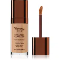 Danessa Myricks Beauty Yummy Skin Lift & Flex Concealer tekutý korektor s matným efektom odtieň 9 - Medium With Peach Undertones 9.4 ml