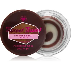 I Heart Revolution Sweet Swirl Lip Mask hydratačný balzam na pery odtieň Cookies and Cream 8.1 g